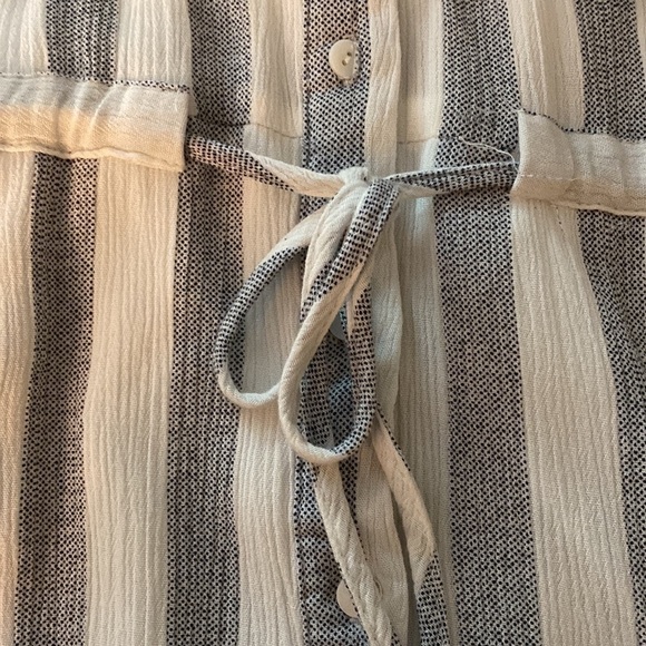 Passport tunic, short dress or coverup. Size M. Tie at waist. Blue/Gray… - Picture 3 of 6